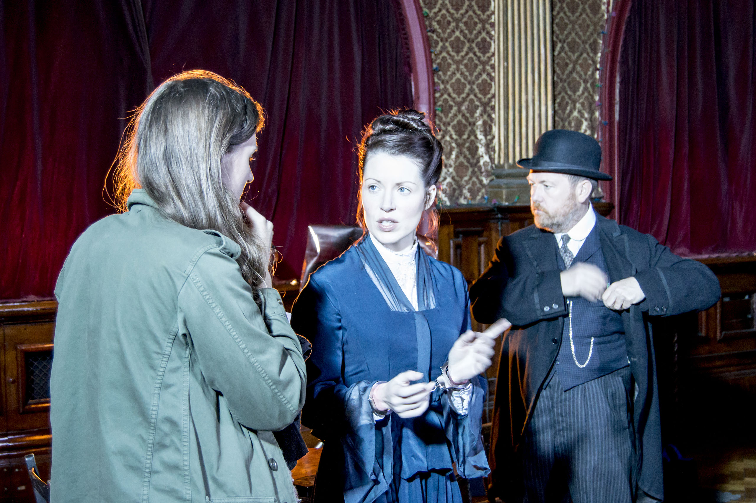 Filming period drama for actress' showreel