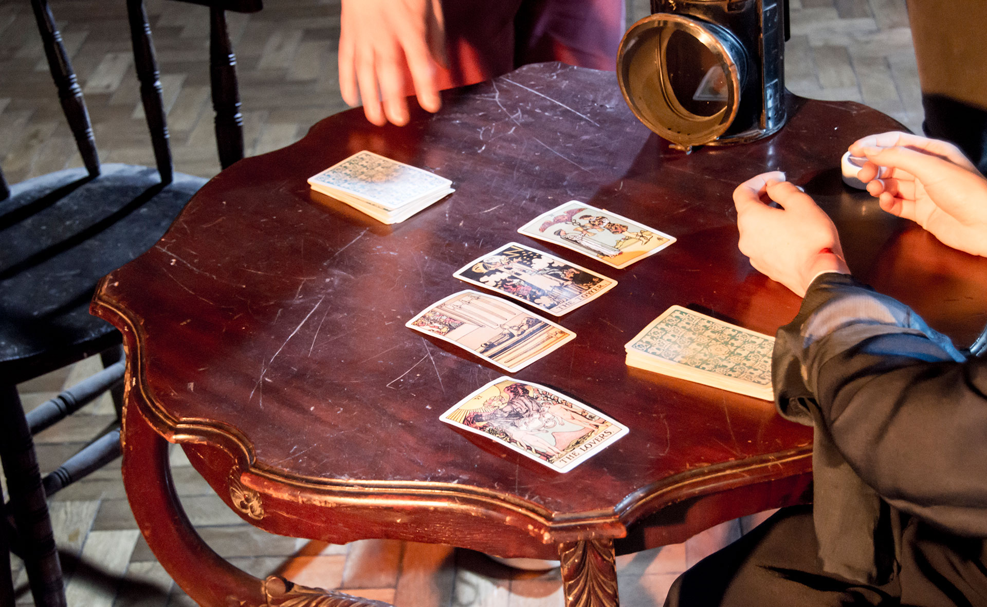 Filming period drama for actress' showreel