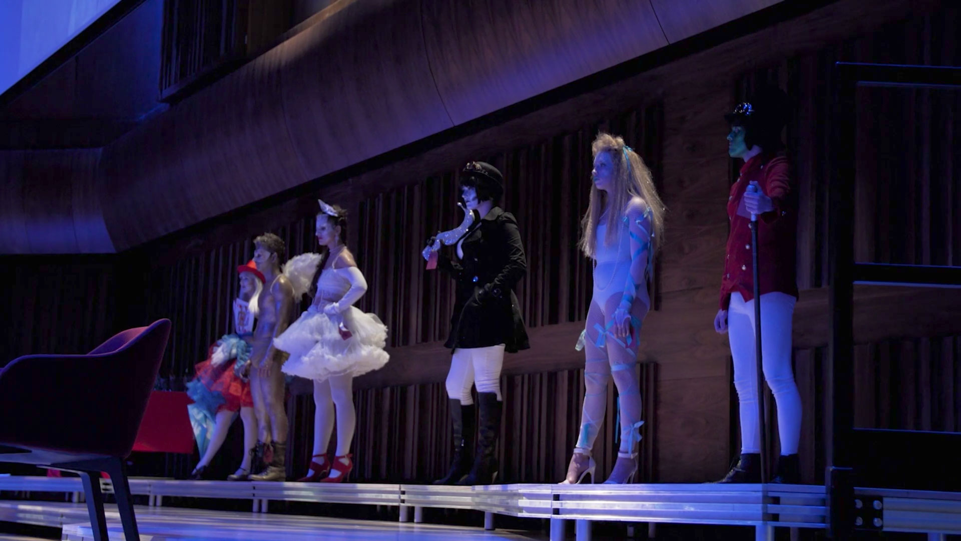 Filming NPTC Group of Colleges annual student awards in Swansea