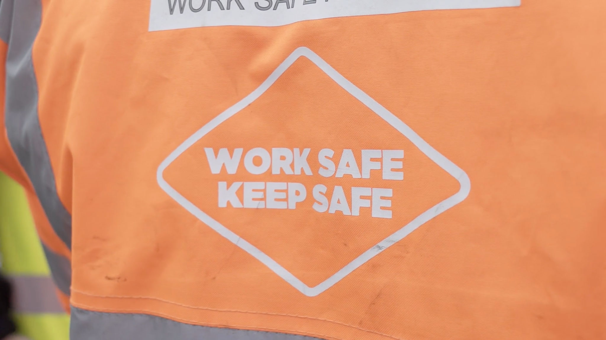 Safety precautions whilst filming a demolition site 