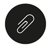 Small paperclip icon