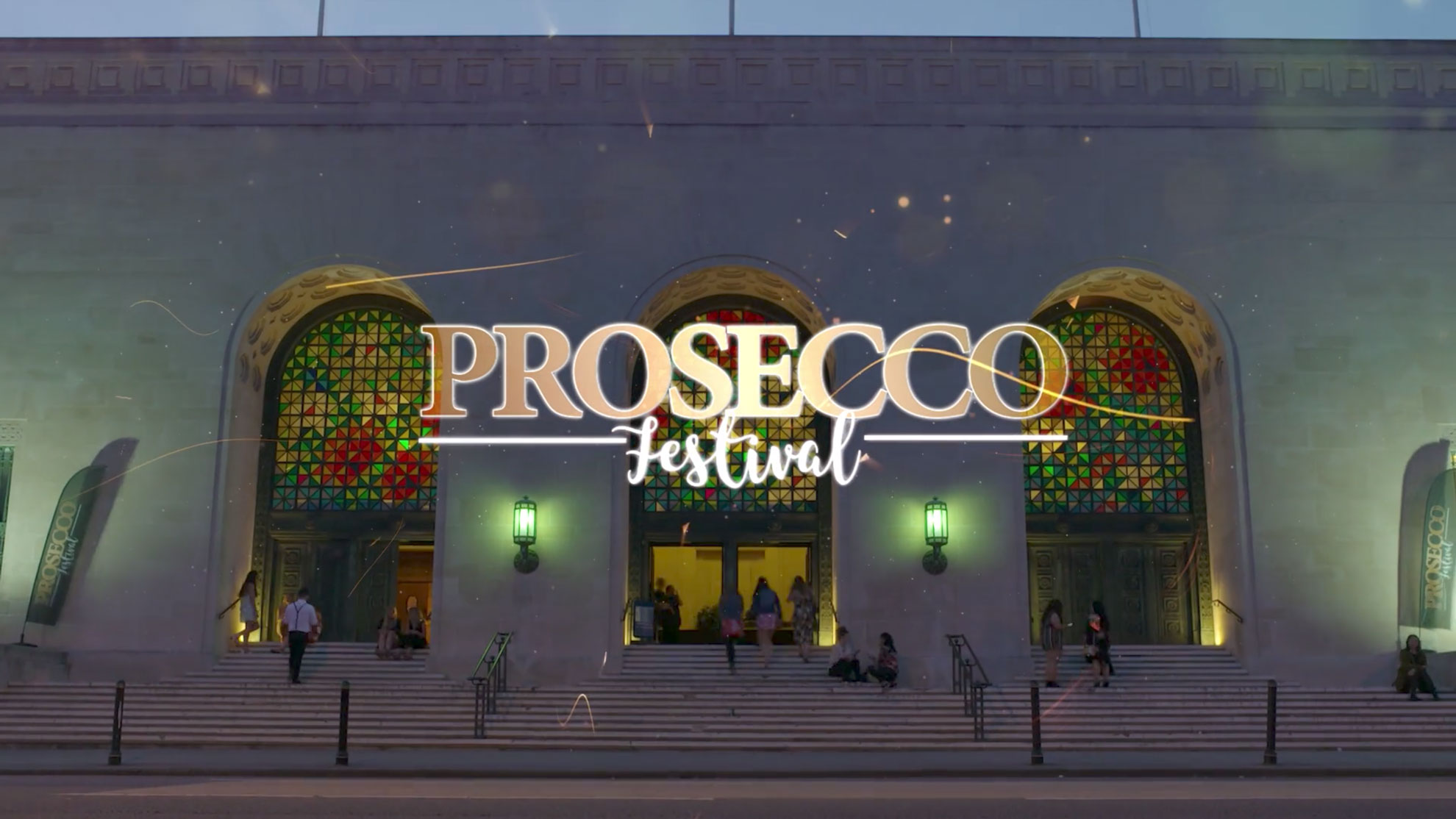 Prosecco festival in Brangwyn Hall