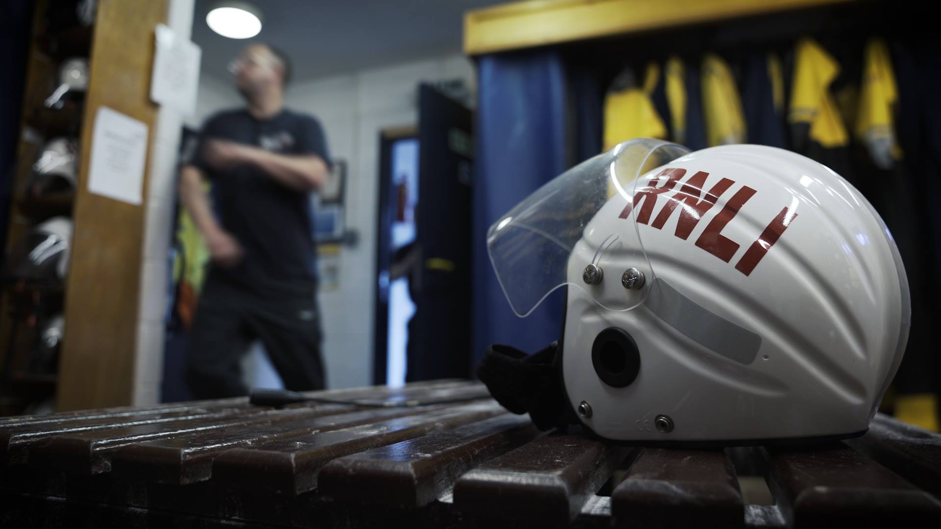 Boy pretending to be aeroplane at Wales Airshow