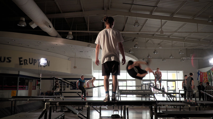 Freerunning obstacle course