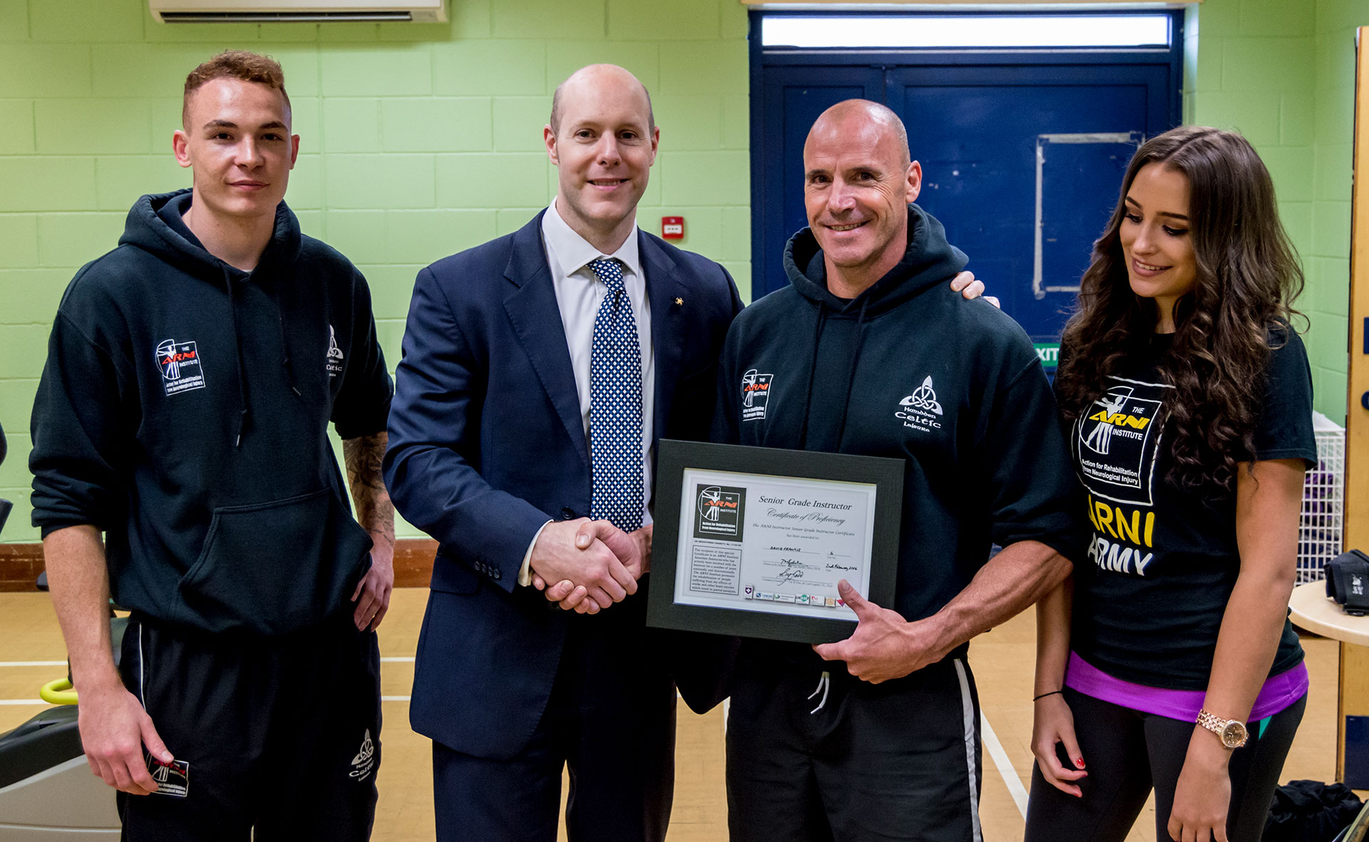 Filming with ARNI instructors