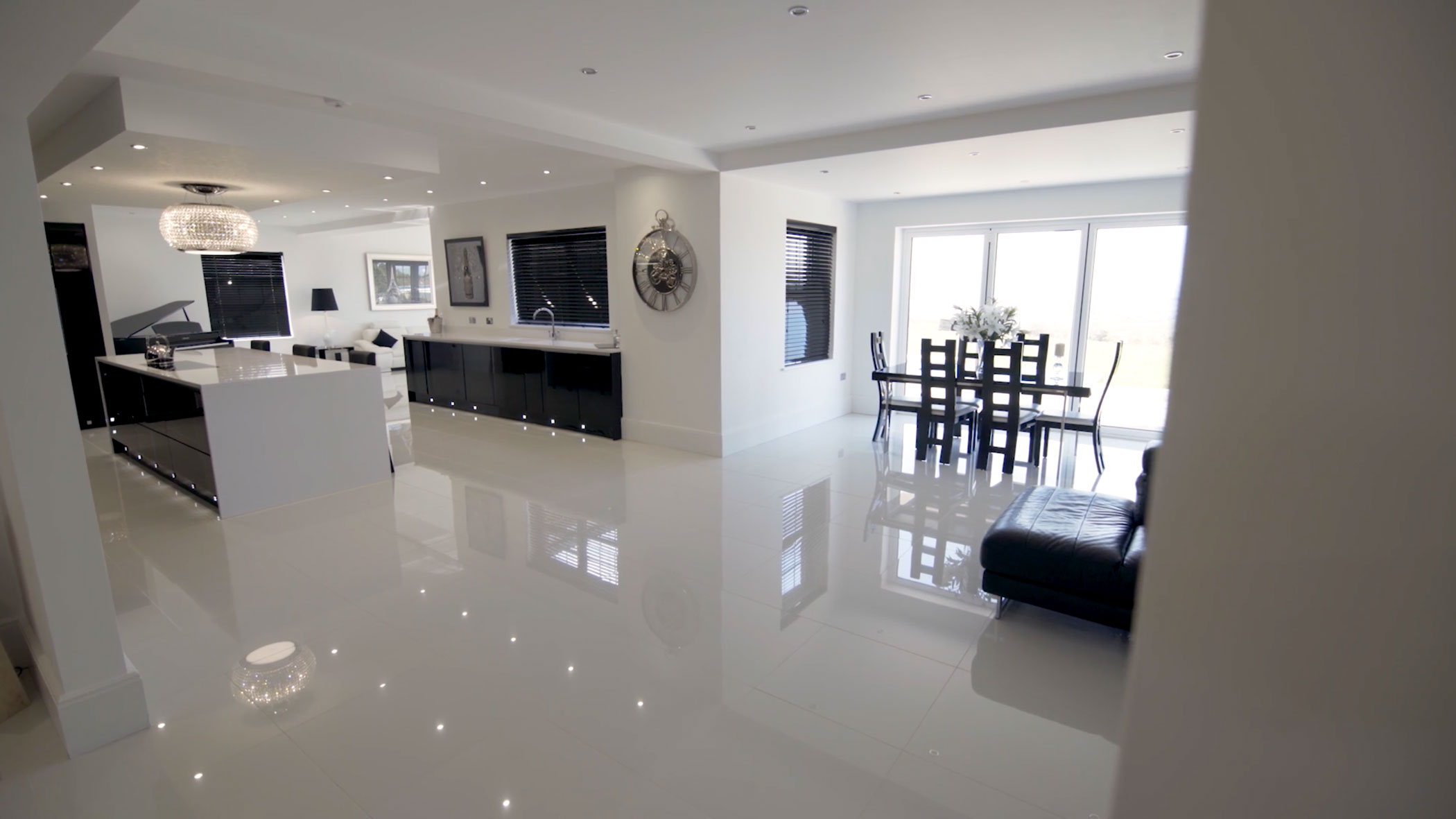 Kitchen of luxury home